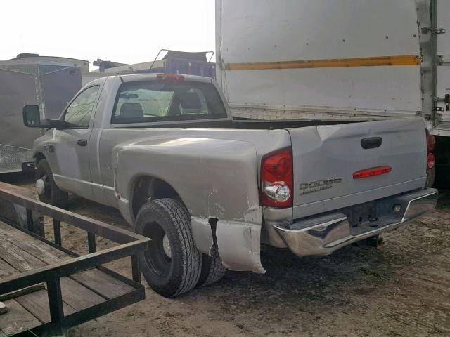 3D7ML46C07G725675 - 2007 DODGE RAM 3500 S SILVER photo 3