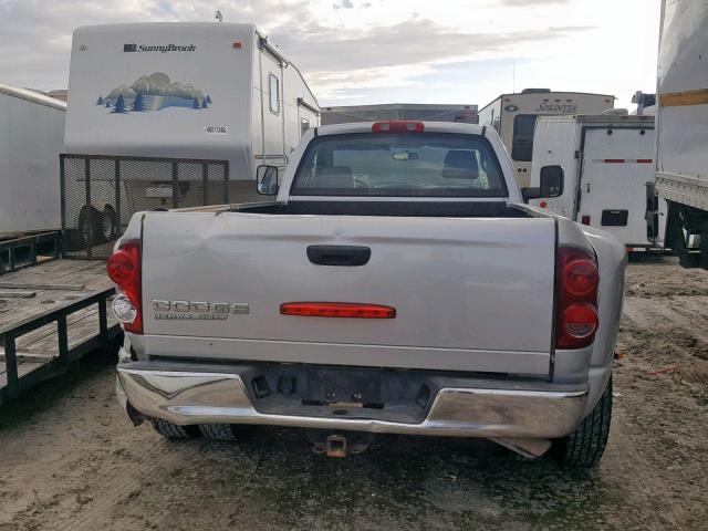 3D7ML46C07G725675 - 2007 DODGE RAM 3500 S SILVER photo 6