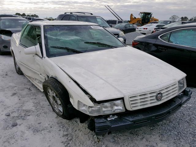 1G6ET12911B101314 - 2001 CADILLAC ELDORADO T WHITE photo 1