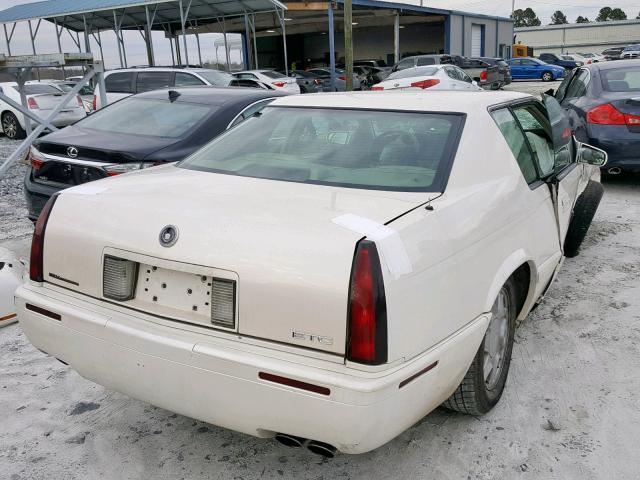 1G6ET12911B101314 - 2001 CADILLAC ELDORADO T WHITE photo 4