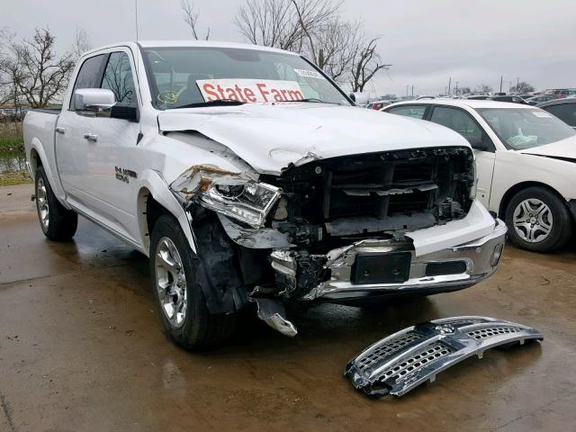 1C6RR7NM5GS144697 - 2016 RAM 1500 LARAM WHITE photo 1