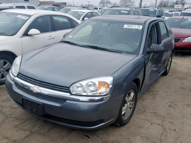 1G1ZT64894F213977 - 2004 CHEVROLET MALIBU MAX 灰色 照片 2