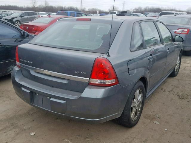 1G1ZT64894F213977 - 2004 CHEVROLET MALIBU MAX 灰色 照片 4