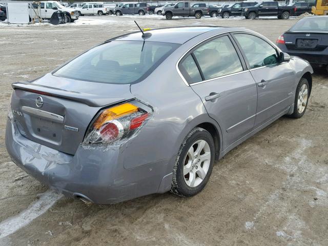 1N4CL21E49C148521 - 2009 NISSAN ALTIMA HYB GRAY photo 4