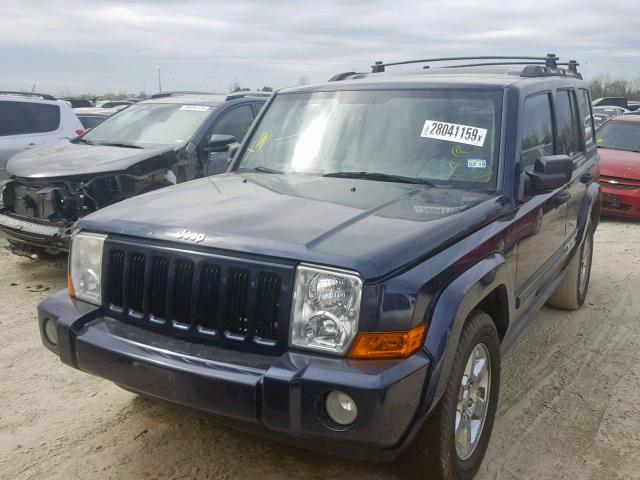 1J8HH48N16C217205 - 2006 JEEP COMMANDER ლურჯი ფოტო 2