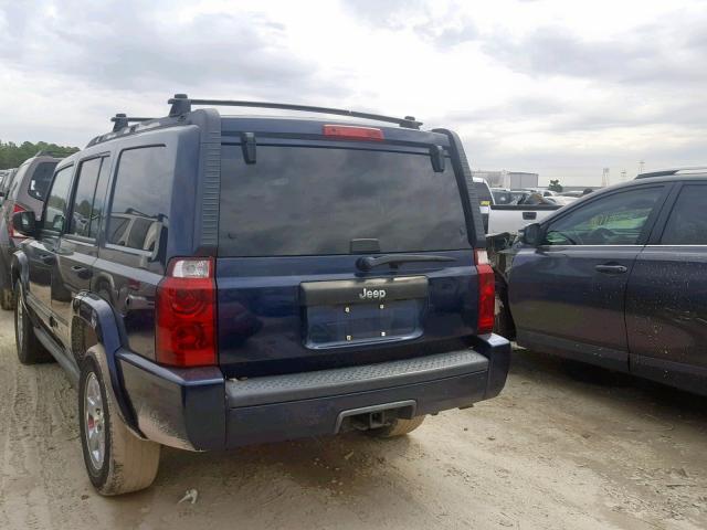 1J8HH48N16C217205 - 2006 JEEP COMMANDER ლურჯი ფოტო 3