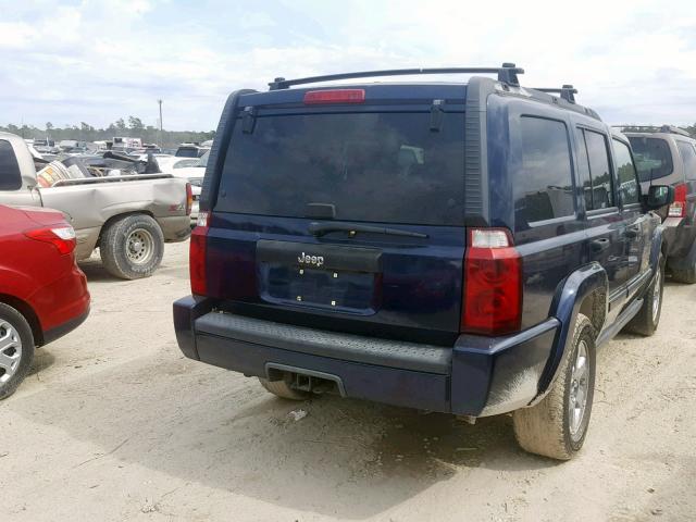 1J8HH48N16C217205 - 2006 JEEP COMMANDER ლურჯი ფოტო 4