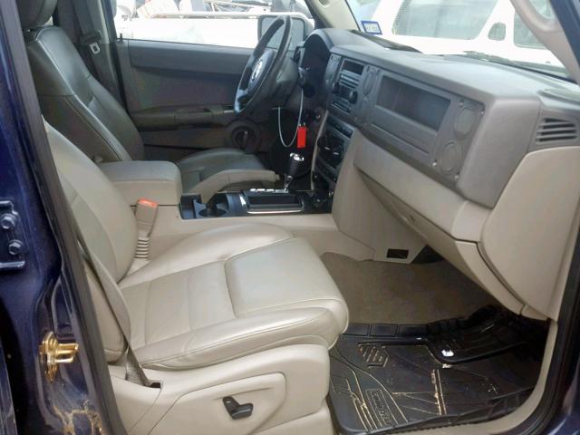 1J8HH48N16C217205 - 2006 JEEP COMMANDER ლურჯი ფოტო 5