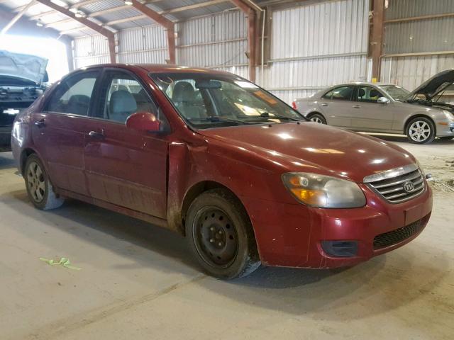 KNAFE221495647477 - 2009 KIA SPECTRA EX RED photo 1