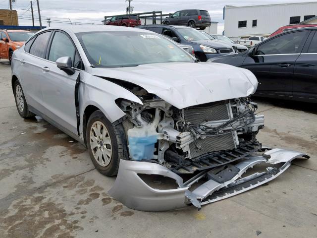 1FA6P0G78E5371187 - 2014 FORD FUSION S SILVER photo 1