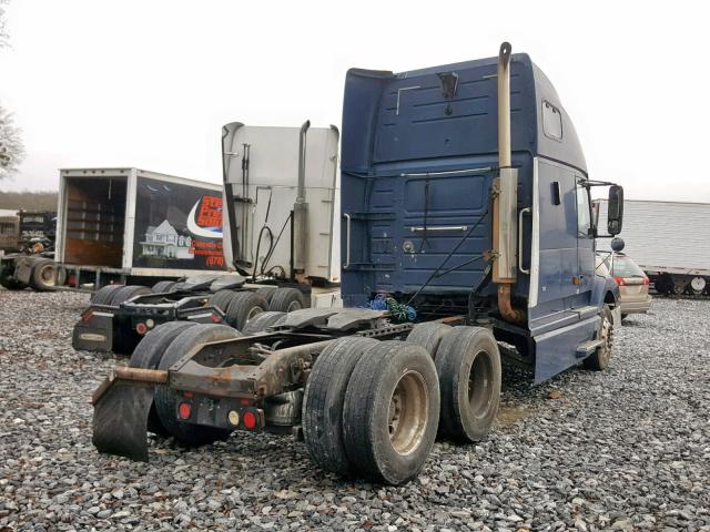 4V4NC9JH11N253682 - 2001 VOLVO VN VNL BLUE photo 4