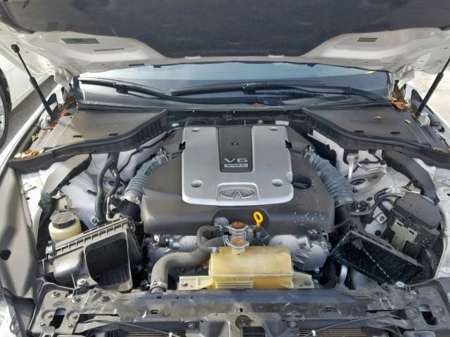 JN1BV7AP0FM355642 - 2015 INFINITI Q50 BASE WHITE photo 7