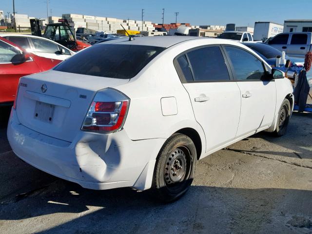 3N1AB61E99L650430 - 2009 NISSAN SENTRA 2.0 WHITE photo 4