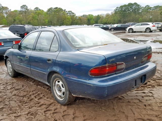 1Y1SK5361RZ007768 - 1994 GEO PRIZM BASE ლურჯი ფოტო 3