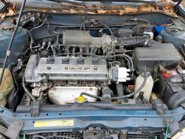 1Y1SK5361RZ007768 - 1994 GEO PRIZM BASE ლურჯი ფოტო 7