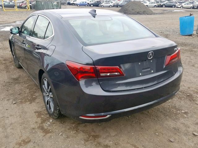 19UUB2F54GA006769 - 2016 ACURA TLX TECH GRAY photo 3