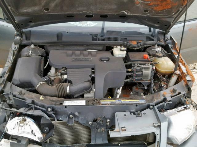 1G8AZ55F57Z134149 - 2007 SATURN ION LEVEL GRAY photo 7