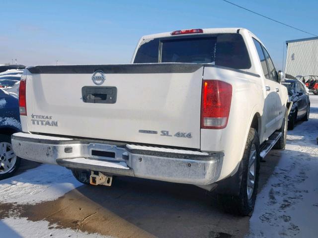 1N6BA0EC3DN312022 - 2013 NISSAN TITAN S WHITE photo 4