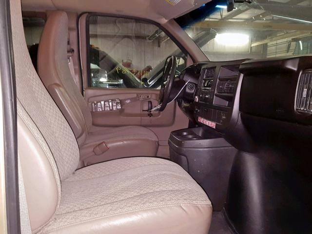 1GNUGCD47A1131506 - 2010 CHEVROLET EXPRESS G1 GOLD photo 5