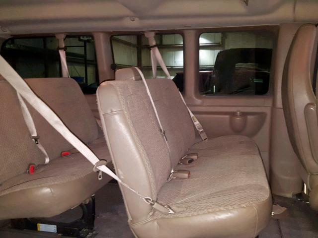 1GNUGCD47A1131506 - 2010 CHEVROLET EXPRESS G1 GOLD photo 6