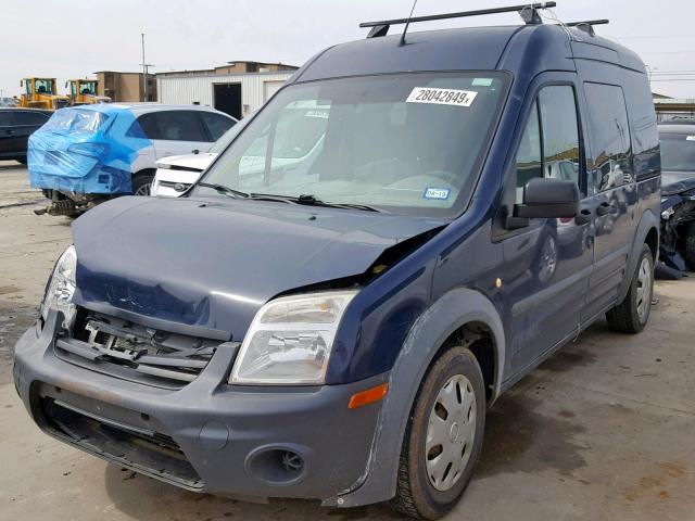 NM0LS7CN4AT028744 - 2010 FORD TRANSIT CO BLUE photo 2