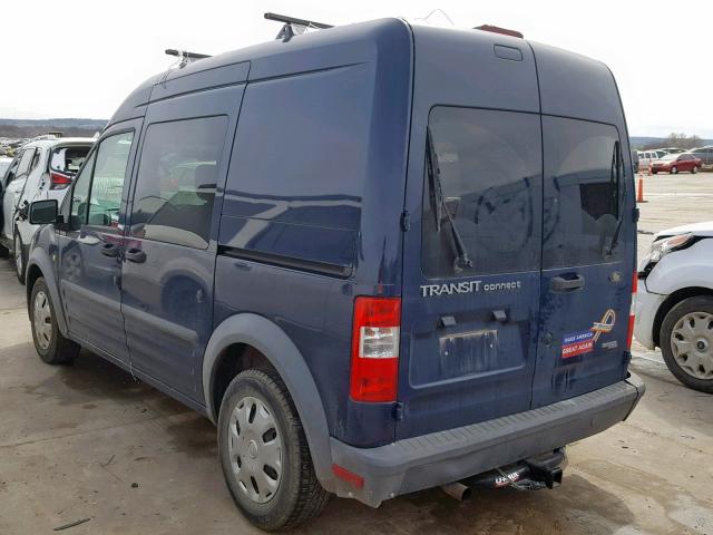 NM0LS7CN4AT028744 - 2010 FORD TRANSIT CO BLUE photo 3