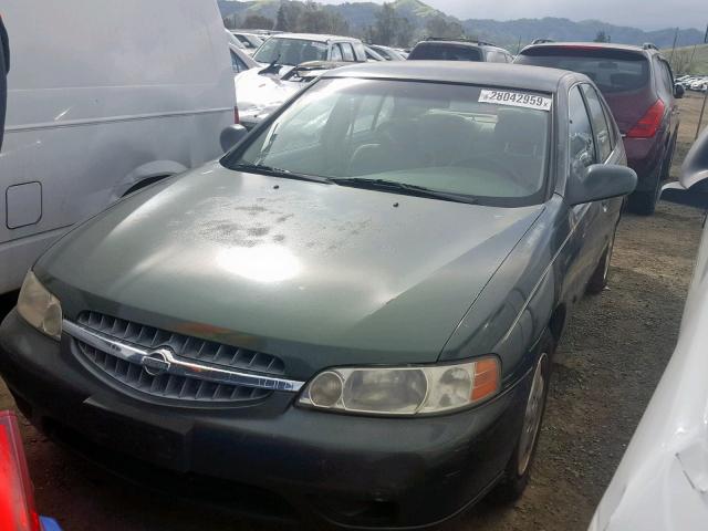 1N4DL01DXYC212642 - 2000 NISSAN ALTIMA XE GRAY photo 2