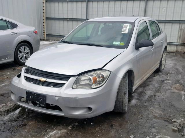 1G1AF5F51A7155418 - 2010 CHEVROLET COBALT 2LT SILVER photo 2