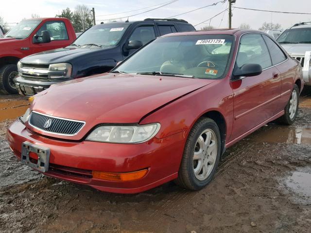 19UYA2256WL003823 - 1998 ACURA 3.0CL Красный фото 2