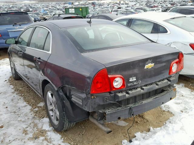 1G1ZC5E11BF312270 - 2011 CHEVROLET MALIBU 1LT ვერცხლისფერი ფოტო 3