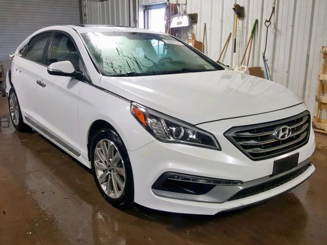 5NPE34AF9GH409506 - 2016 HYUNDAI SONATA SPO WHITE photo 1