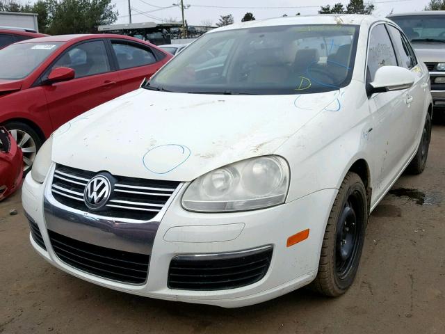 3VWCT71K76M853415 - 2006 VOLKSWAGEN JETTA TDI WHITE photo 2