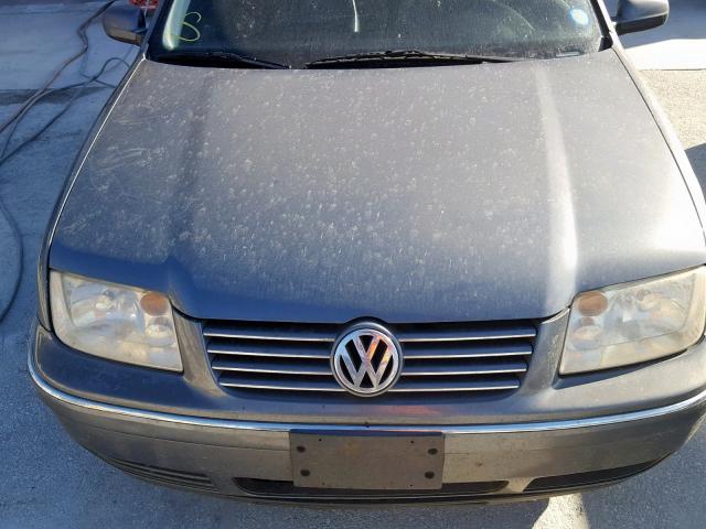 3VWRA69M64M065559 - 2004 VOLKSWAGEN JETTA GL GRAY photo 7