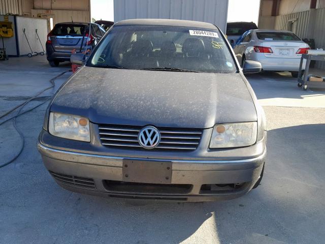 3VWRA69M64M065559 - 2004 VOLKSWAGEN JETTA GL GRAY photo 9