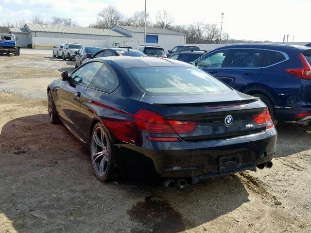 WBSLX9C52ED160121 - 2014 BMW M6 BLACK photo 3