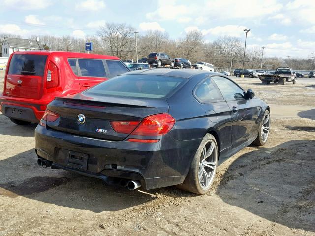 WBSLX9C52ED160121 - 2014 BMW M6 BLACK photo 4