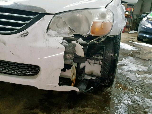 KNAFE122485503719 - 2008 KIA SPECTRA EX WHITE photo 9