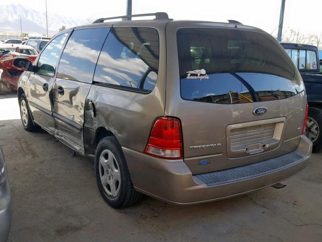 2FMZA51616BA43656 - 2006 FORD FREESTAR S GOLD photo 3