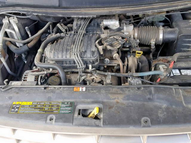 2FMZA51616BA43656 - 2006 FORD FREESTAR S GOLD photo 7