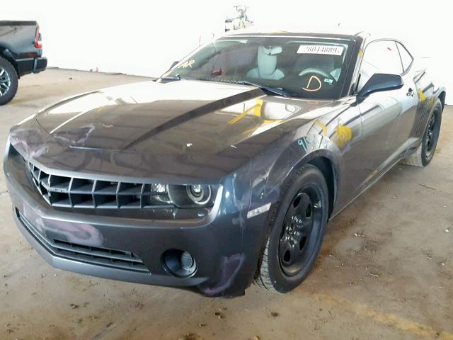 2G1FA1ED5B9143648 - 2011 CHEVROLET CAMARO LS CHARCOAL photo 2