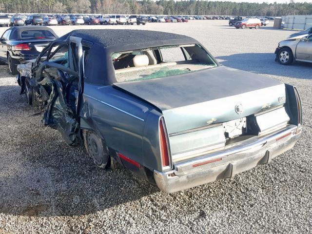 1G6DW52P6TR707615 - 1996 CADILLAC FLEETWOOD GRAY photo 3