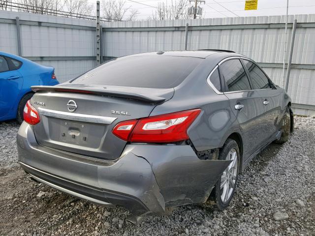 1N4BL3AP7GC131373 - 2016 NISSAN ALTIMA 3.5 CHARCOAL photo 4