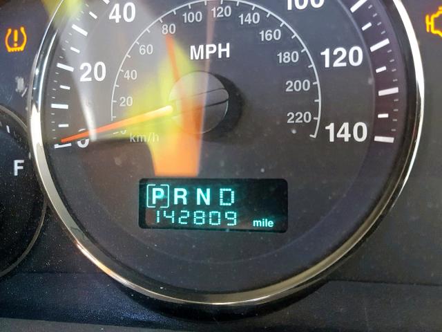 1J8HH58N16C167508 - 2006 JEEP COMMANDER GOLD photo 8