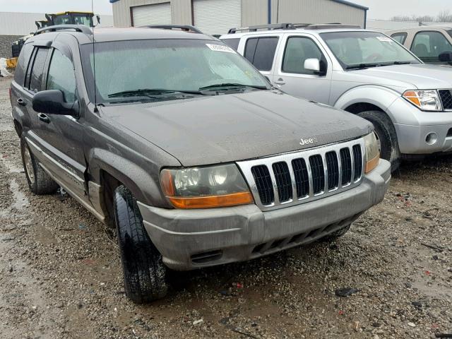 1J4G248S3YC373298 - 2000 JEEP GRAND CHER GRAY photo 1