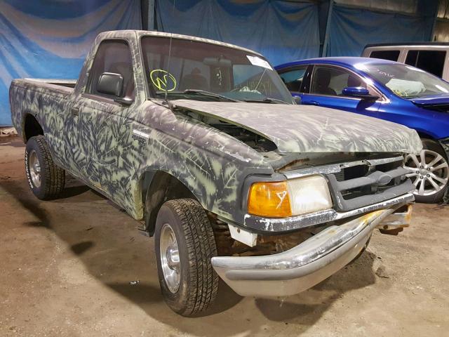 1FTCR10A4TUC92833 - 1996 FORD RANGER GREEN photo 1