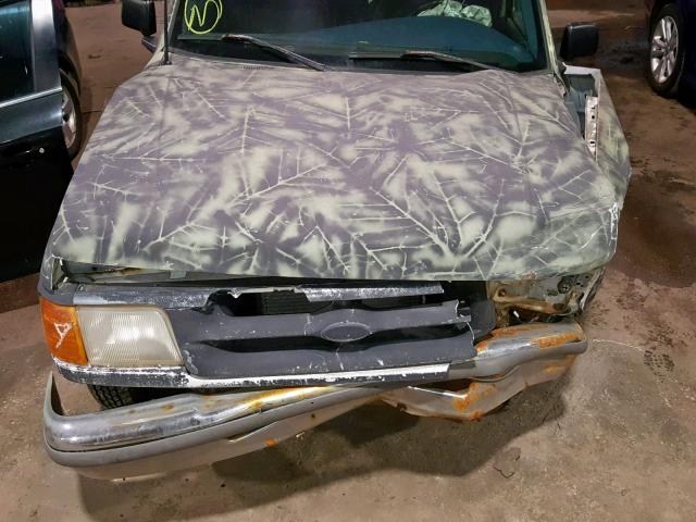 1FTCR10A4TUC92833 - 1996 FORD RANGER GREEN photo 7