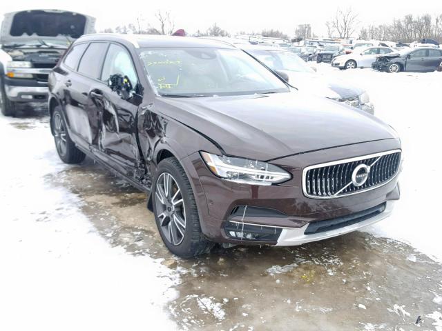 YV4A22NL0H1001195 - 2017 VOLVO V90 CROSS BROWN photo 1