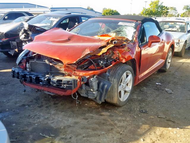 4A3AL25F79E008579 - 2009 MITSUBISHI ECLIPSE SP ORANGE photo 2