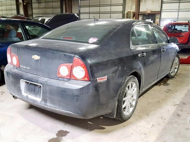 1G1ZE5EB6AF236367 - 2010 CHEVROLET MALIBU LTZ შავი ფოტო 4