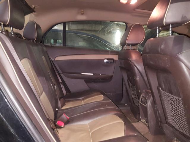 1G1ZE5EB6AF236367 - 2010 CHEVROLET MALIBU LTZ შავი ფოტო 6
